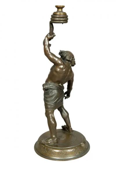 Italian Grand Tour Bronze Of Bacchus