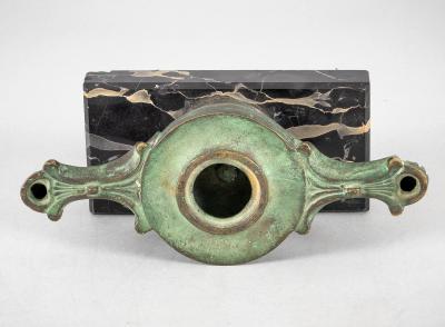 Italian Grand Tour Bronze Oil Lamp