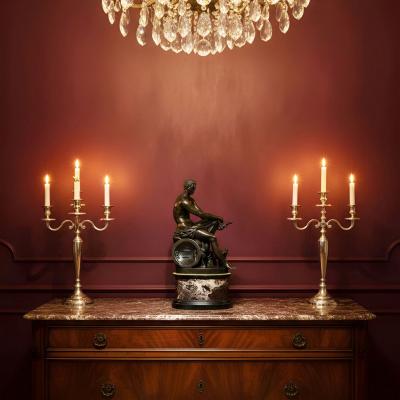 Italian Grand Tour Bronze Sculpture of Ludovisi Mars Ares after Antiquity