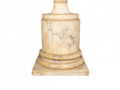 Italian Grand Tour Carved Alabaster Urn
