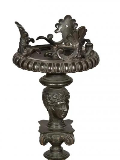 Italian Grand Tour Etruscan Floor Lamp