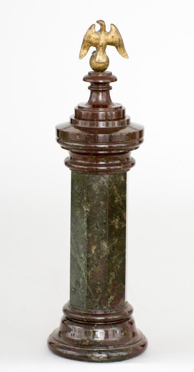 Italian Grand Tour Marble Column Circa 1880