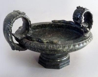 Italian Grand Tour Neoclassical Marble Tazza