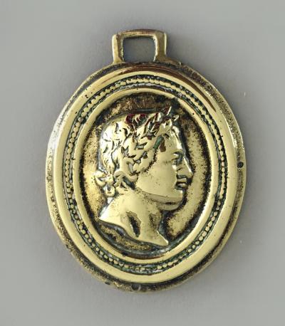 Italian Grand Tour Plaque of Caesar