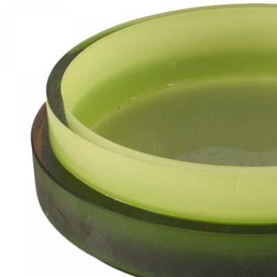 Italian Green Glass Bowl