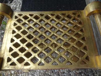 Italian Hollywood Regency Giltwood Bench