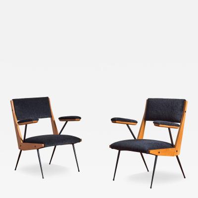 Italian Iron Armchairs
