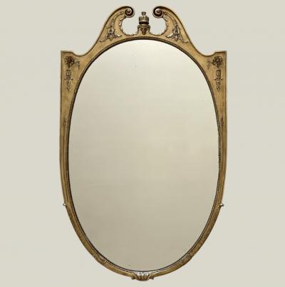 Italian Large Gilded Mirror circa 1940