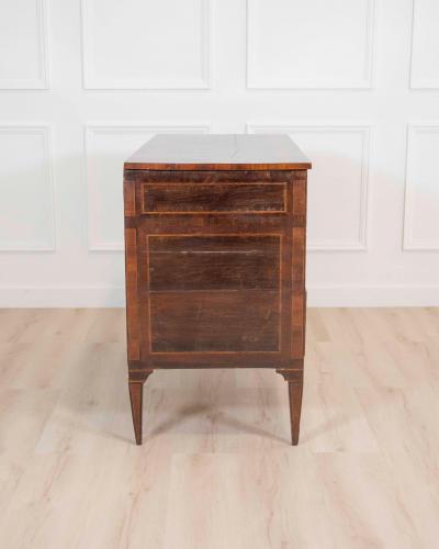 Italian Late 18th Early 19th Century Rosewood and Amaranth Chest of Drawers