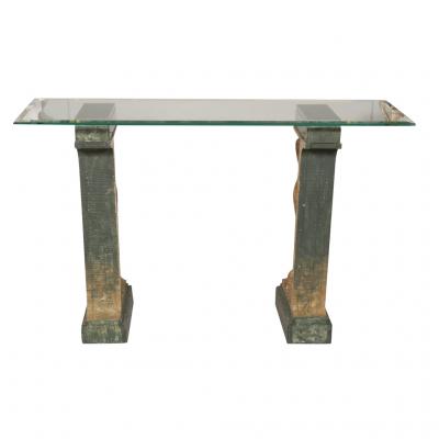 Italian Marble Console Table