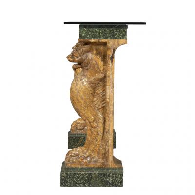 Italian Marble Console Table