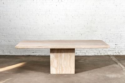 Italian Marble Dining Table Stone International 1970