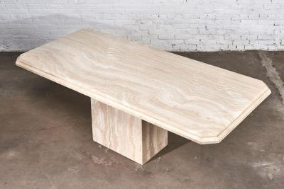 Italian Marble Dining Table Stone International 1970