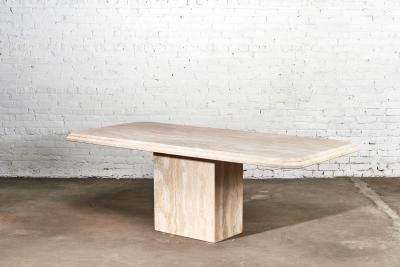 Italian Marble Dining Table Stone International 1970