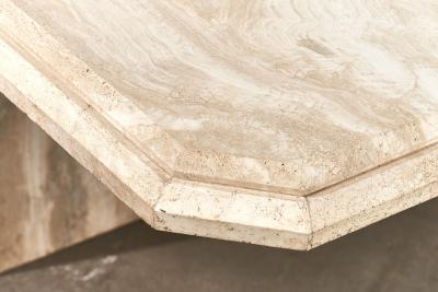 Italian Marble Dining Table Stone International 1970
