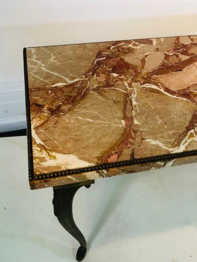 Italian Marble Top Coffee Table