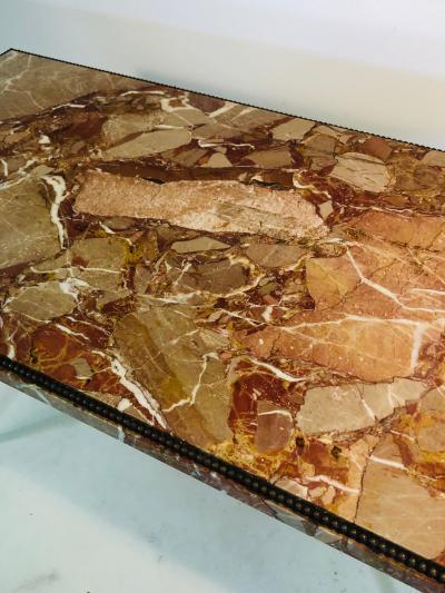 Italian Marble Top Coffee Table