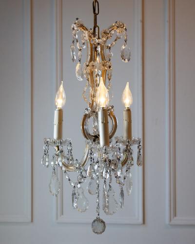 Italian Marie Theresa Crystal Chandelier