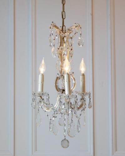 Italian Marie Theresa Crystal Chandelier