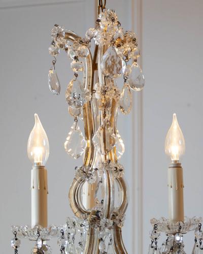 Italian Marie Theresa Crystal Chandelier