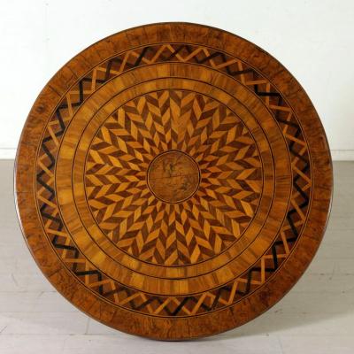Italian Marquetry Center table Circa 1820