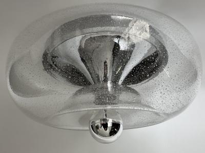 Italian Mazzega attributed ceiling light circa 1960s