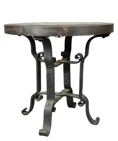 Italian Micromosaic and Specimen Marble Occasional Table