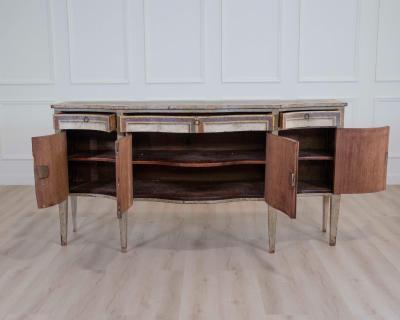 Italian Mid 19th Century Neoclassical Lacquered Sideboard