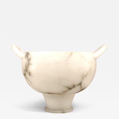 Italian Mid Century Alabaster Planter