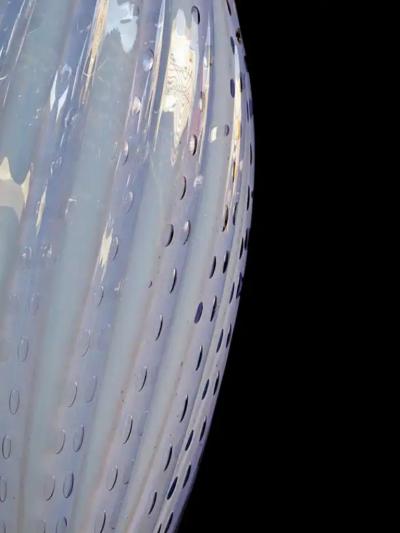 Italian Mid Century Art Glass Lamp Made for Marbro Lighting Los Angeles