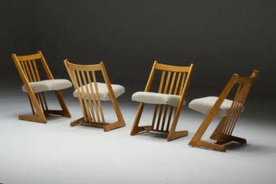 Italian Mid Century Dining Chairs Italy 1960s