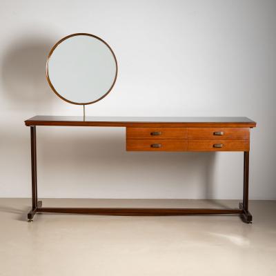Italian Mid Century Dressing Table attributed to Silvio Cavatorta 1950s