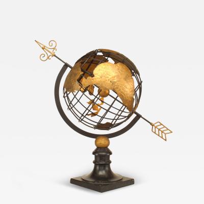 Italian Mid Century Iron Armillary