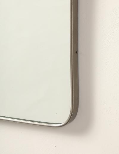 Italian Mid Century Mirror with Scroll Crest circa 1950