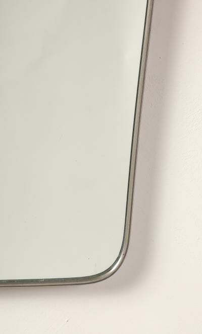 Italian Mid Century Mirror with Scroll Crest circa 1950