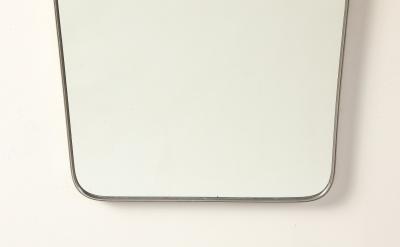 Italian Mid Century Mirror with Scroll Crest circa 1950