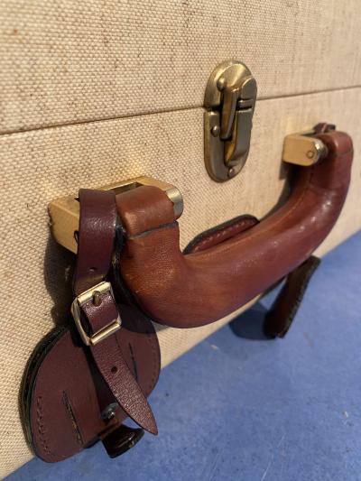 Italian Mid Century Moder Luggages or Suitcases M lange Color Set of Two 1960