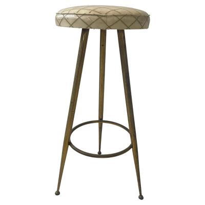 Italian Mid Century Modern Bar with 2 Stools