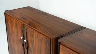 Italian Mid Century Modern Chest Wood Italy 1960s