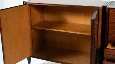 Italian Mid Century Modern Chest Wood Italy 1960s