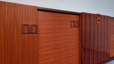 Italian Mid Century Modern Teak Sideboard 1960s