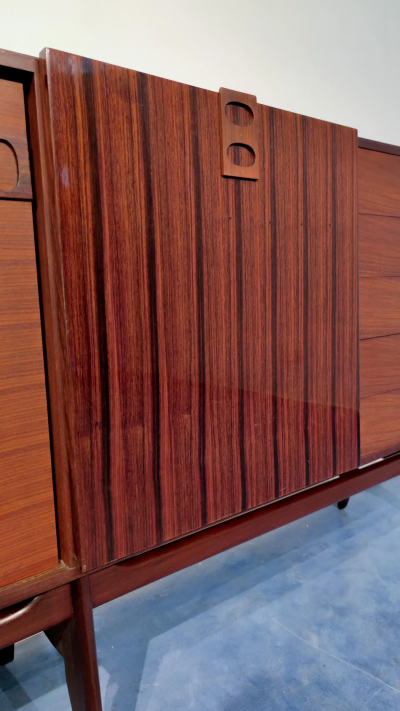 Italian Mid Century Modern Teak Sideboard 1960s