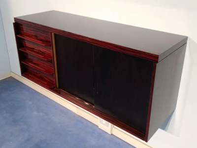 Italian Mid Century Modern Wall Mounted Sideboard 1950s