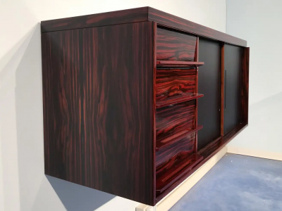 Italian Mid Century Modern Wall Mounted Sideboard 1950s