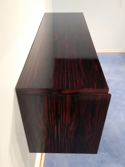 Italian Mid Century Modern Wall Mounted Sideboard 1950s