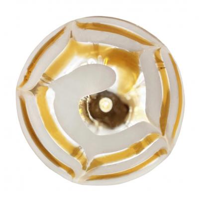 Italian Mid Century Murano Glass Globe Pendant 1960s