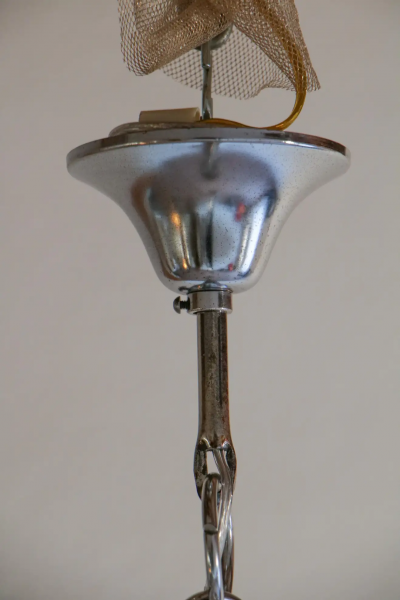 Italian Mid Century Murano Glass Pendant Lamp Per Mazzega 1970s