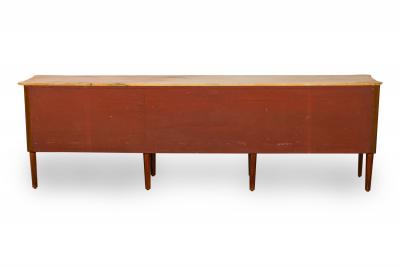 Italian Mid Century Onyx Top and Brass Sideboard