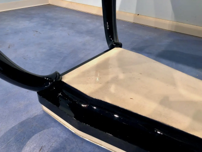 Italian Mid Century Parchment Dining Table 1950s