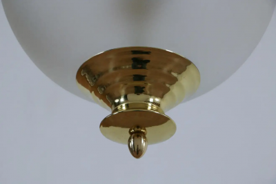 Italian Mid Century Pendant Lamp Azucena Style 1960